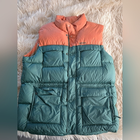 Prana Men's Two-Tone Puffer Vest Sz Xl - Picture 2 of 6
